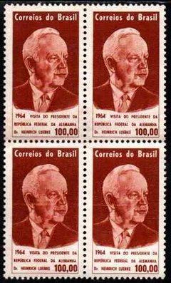 Brasil C 0512 Variedade Risco No Rosto 1964 Nnn