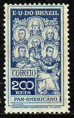 Brasil C 0009 Selo Panamericano 1909 N (a)