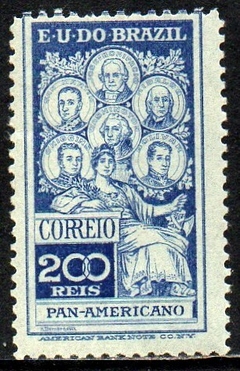 Brasil C 0009 Selo Panamericano 1909 N (c)
