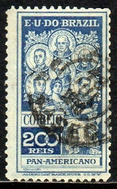 Brasil C 0009 Selo Panamericano 1909 U (e)
