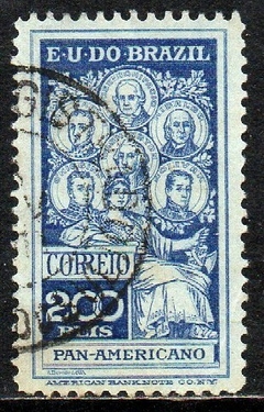 Brasil C 0009 Selo Panamericano 1909 U (m)