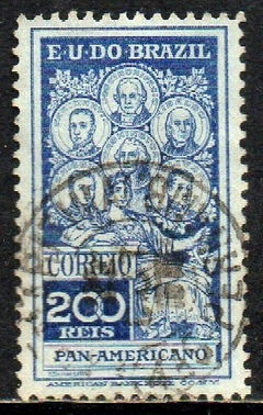 Brasil C 0009 Selo Panamericano 1909 U (q)