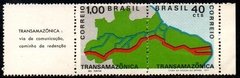Brasil C 0699/700 Transamazônica Com Legenda 1971 N