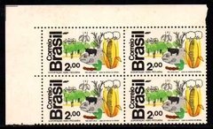 Brasil C 0768 A Terra E O Homem Exportação Quadra 1972 NNN