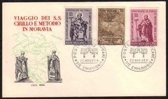 18300 Vaticano FDC São Cirilo 1963