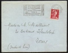 18443 França Envelope Circulado Salão Náutico