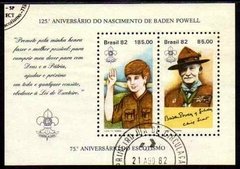 Brasil Bloco 053 Escoteiros Baden Powell U