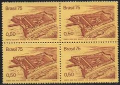 Brasil C 0877 Fortalezas Coloniais Quadra 1975 Nnn