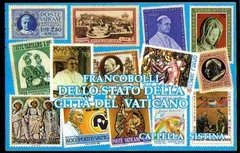 12909 Vaticano Carnet C 891 Capela Sistina Nnn