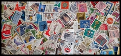 00000 Alemanha Ocidental Pacote com 500 Selos Diferentes - Linda Escolha