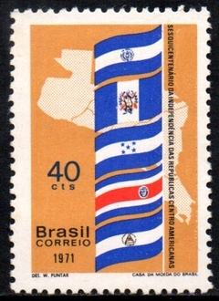 Brasil C 0706 Repúblicas de Centro-América 1971 N