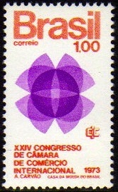 Brasil C 0780 Câmara Do Comércio Internacional 1973 NNN