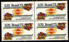 Brasil C 0784 Turismo Embratur Quadra 1973 NNN