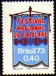 Brasil C 0798 Folclore Nacional 1973 NNN