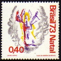 Brasil C 0818 Natal 1973 NNN