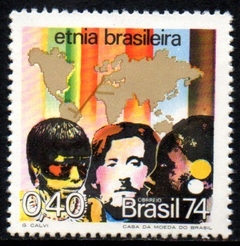 Brasil C 0840 Etnia Correntes Migratórias 1974 NNN
