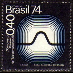 Brasil C 0850 Telecomunicações 1974 NNN