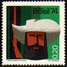Brasil C 0851 Fernão Dias Bandeirante 1974 NNN