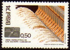 Brasil C 0867 Hidroelétrica de Ilha Solteira 1974 NNN