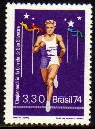 Brasil C 0871 Corrida de São Silvestre 1974 NNN