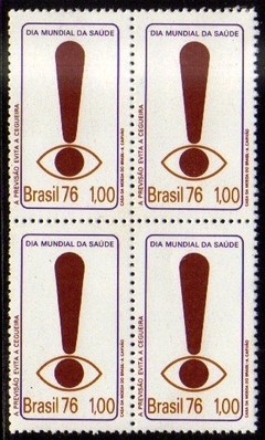 Brasil C 0926 Dia Mundial da Saúde Quadra 1976 NNN