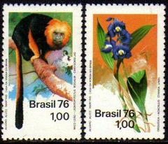 Brasil C 0936/37 Preservação da Natureza 1976 NNN