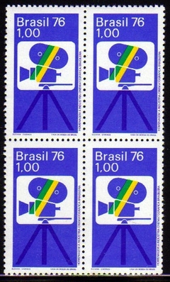 Brasil C 0938 Cinema Nacional Quadra 1976 NNN