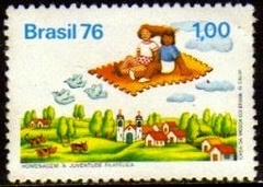 Brasil C 0946 Dia do Selo Tapete Mágico 1976 NNN