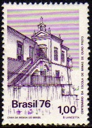 Brasil C 0957 Escola de Minas Ouro Preto 1976 NNN