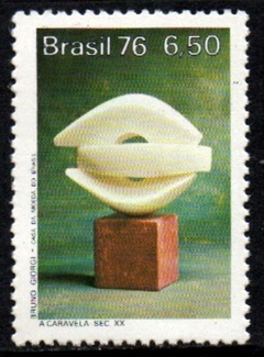 Brasil C 0967 Esculturas Artes 1976 NNN