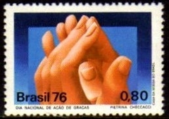 Brasil C 0968 Dia de Ação de Graças 1976 NNN