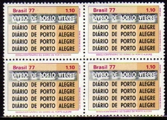 Brasil C 0988 Jornal Diário de Porto Alegre Quadra 1977 NNN