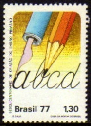 Brasil C 1007 Ensino Primário 1977 NNN
