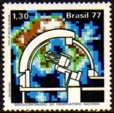 Brasil C 1008 Observatório Nacional 1977 NNN