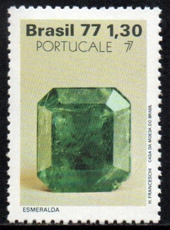 Brasil C 1017 Pedras Preciosas Exposição 1977 NNN