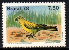 Brasil C 1036 Proteção à Fauna Pássaros 1978 NNN