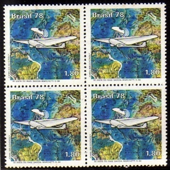 Brasil C 1042 Avião Raid Savoia Quadra 1978 NNN
