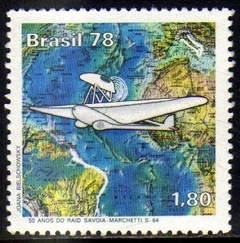 Brasil C 1042 Avião Raid Savoia 1978 NNN