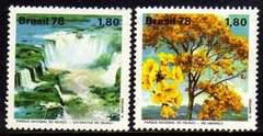 Brasil C 1052/53 Parque do Iguaçu 1978 NNN