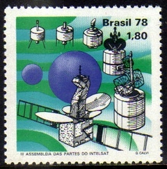 Brasil C 1054 Satélite Intelsat 1978 NNN