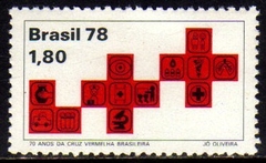 Brasil C 1075 Cruz Vermelha 1978 NNN