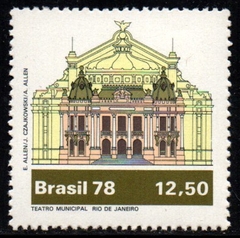 Brasil C 1078 Teatros Brasileiros 1978 NNN