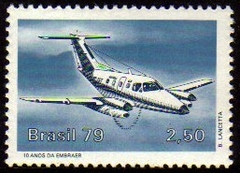 Brasil C 1102 Avião Embraer 1979 NNN