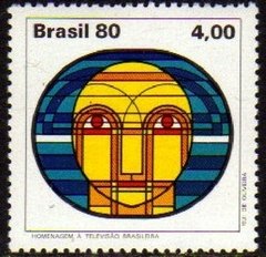 Brasil C 1140 Homenagem  Televisão Brasileira 1980 NNN