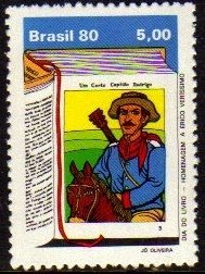 Brasil C 1170 Dia do Livro rico Ver¡ssimo 1980 NNN