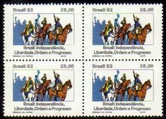 Brasil C 1279 Semana Da Patria Quadra 1982 Nnn