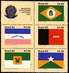 Brasil C 1294/98 Bandeiras Dos Estados 1982 Nnn
