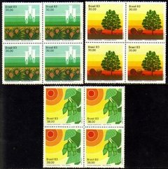 Brasil C 1315/17 Pesquisa Agropecuaria Quadras 1983 Nnn