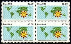 Brasil C 1319 Conselho Aduaneiro Quadra 1983 Nnn