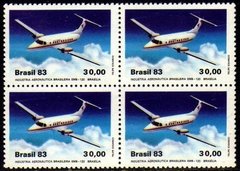 Brasil C 1347 Ind£stria Aeronautica Quadra 1983 Nnn